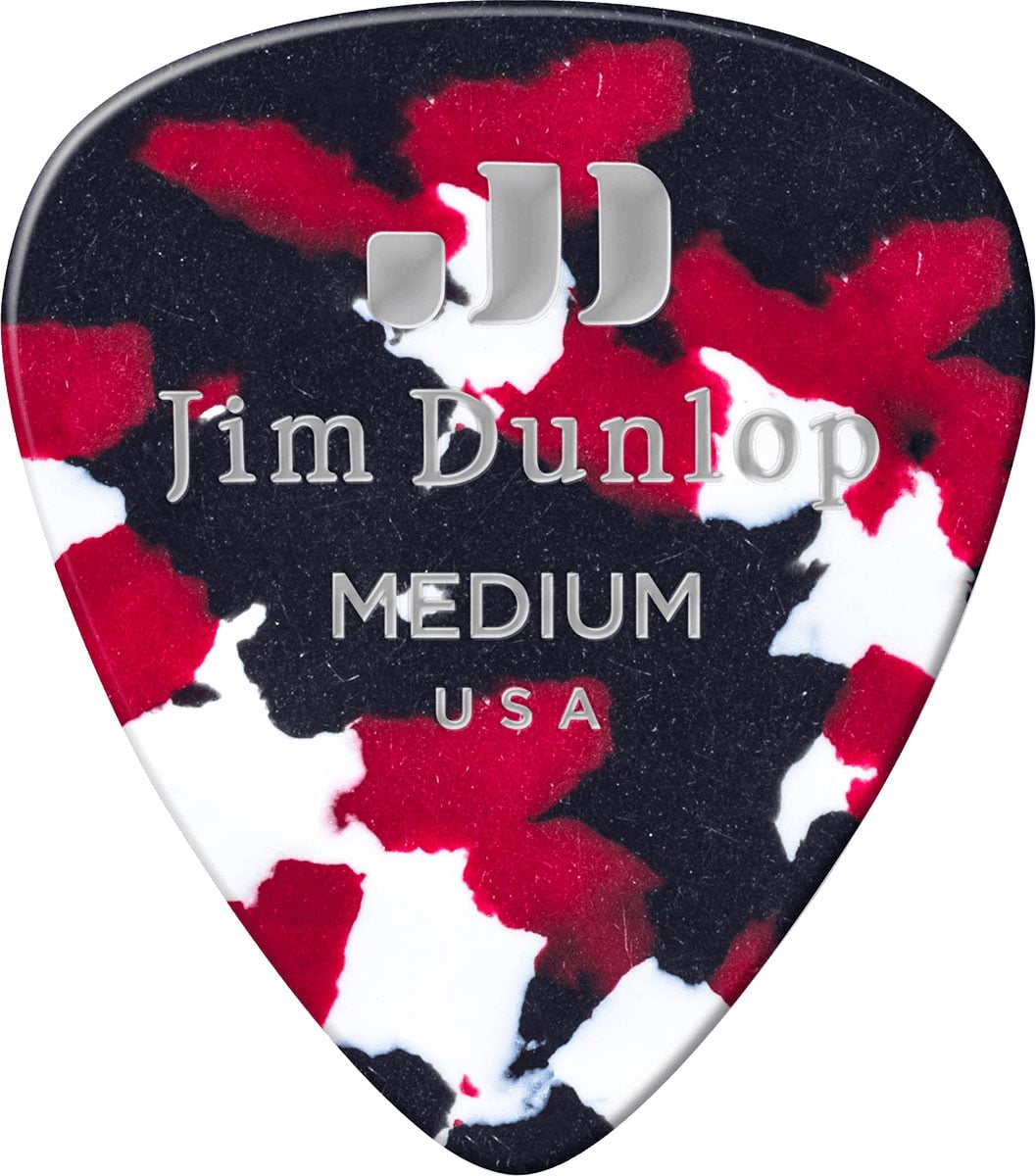 JIM DUNLOP CELLULOID CONFETTI MEDIUM 12 PACK