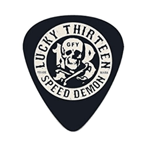 JIM DUNLOP LUCKY 13 SERIES III, SACHET DE 36 #15 SPEED DEMON, BLACK, 1.00 MM