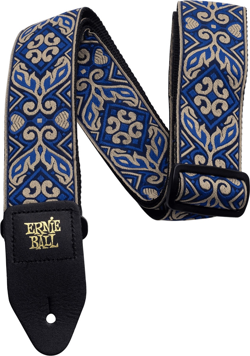 ERNIE BALL SANGLE JACQUARD TRIBAL BLUE