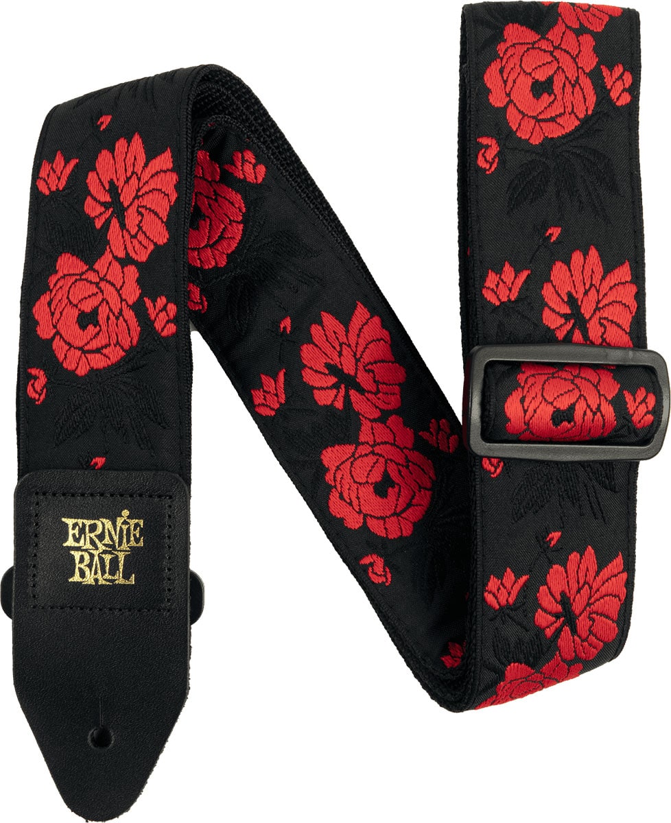 ERNIE BALL SANGLE JACQUARD TANGO ROSE