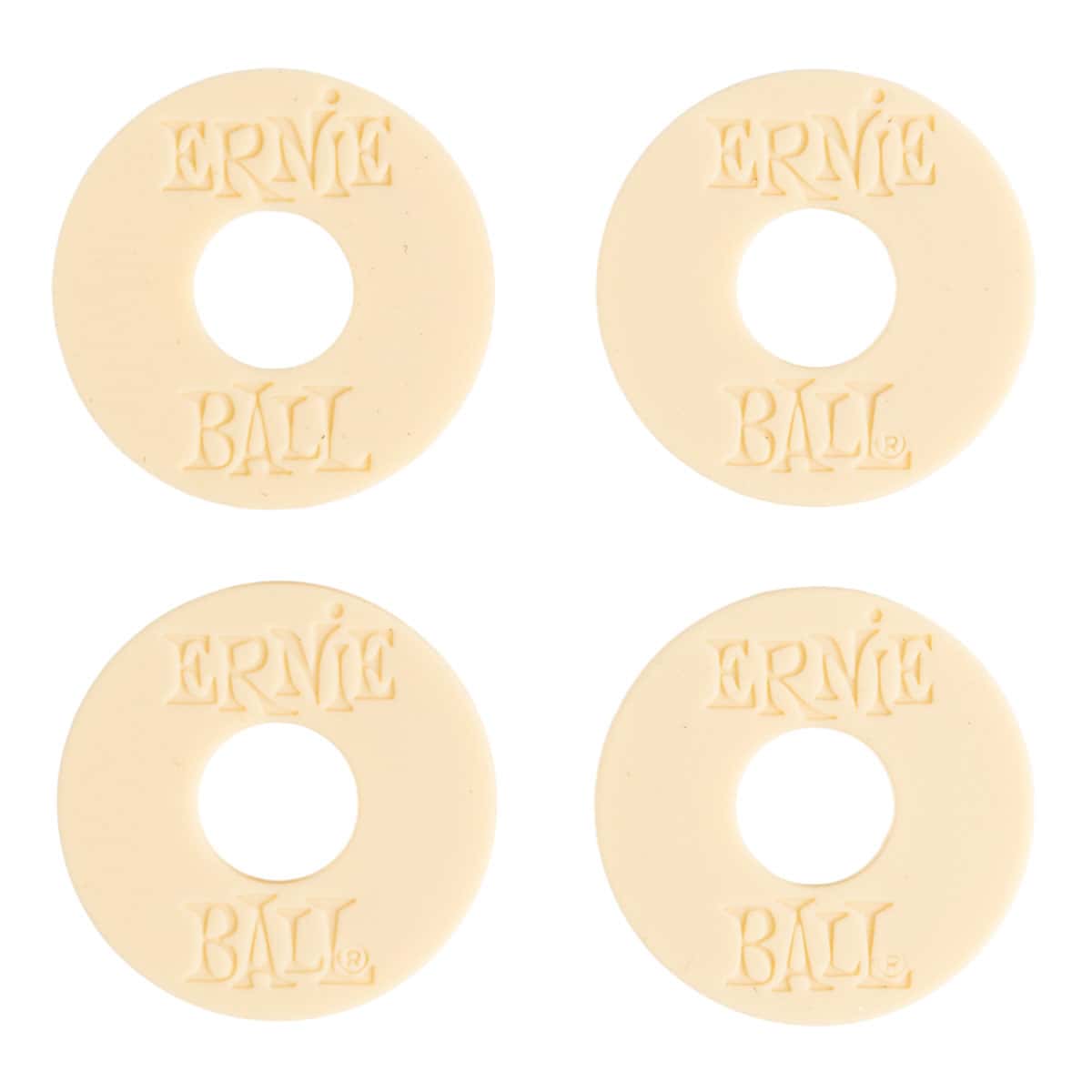 ERNIE BALL STRAP BLOCKS CRÈME PACK DE 4