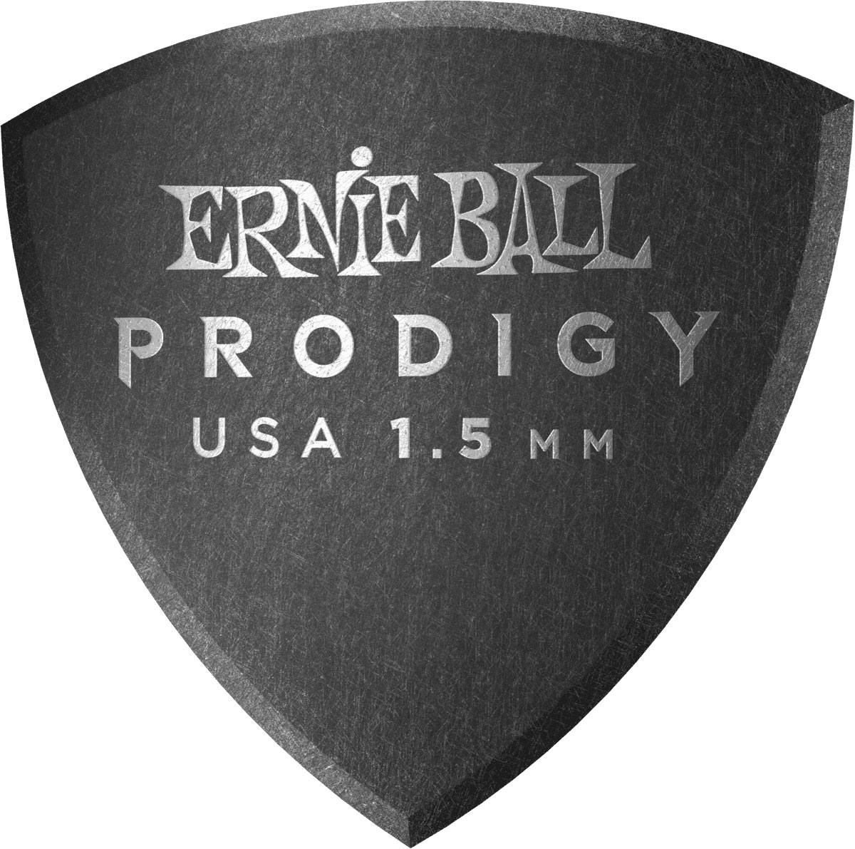 ERNIE BALL PRODIGY SACHET DE 6 NOIR BOUCLIER LARGE 1,5MM