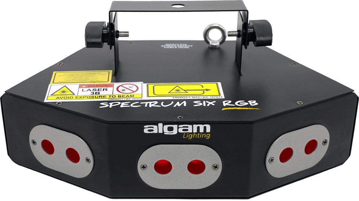 ALGAM LIGHTING SPECTRUM SIX RGB - LASER 6 FAISCEAUX RGB