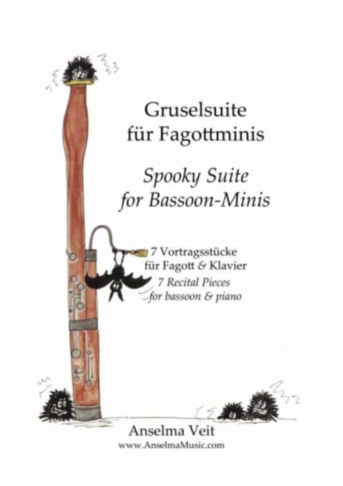 ANSELMA MUSIC VEIT ANSELMA - SPOOKY SUITE FOR BASSOON-MINIS - BASSON 