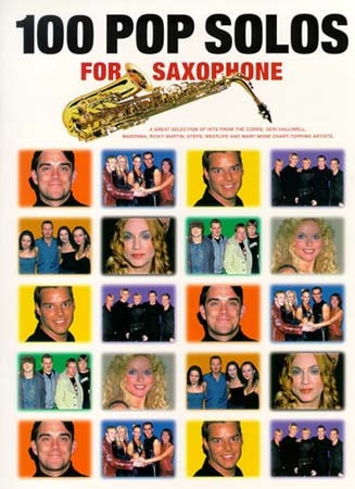 WISE PUBLICATIONS 100 POP SOLOS - SAXOPHONE