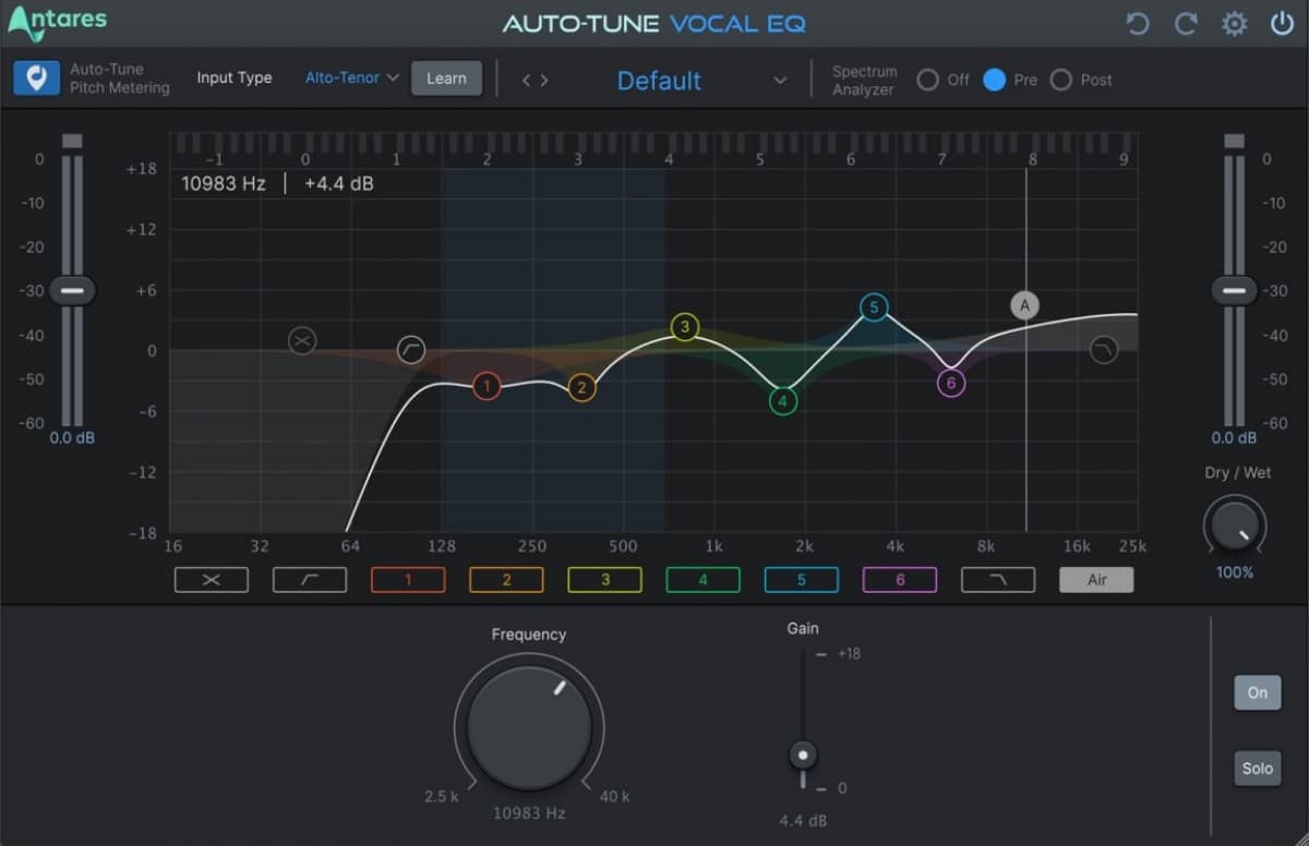 ANTARES AUTO-TUNE VOCAL EQ