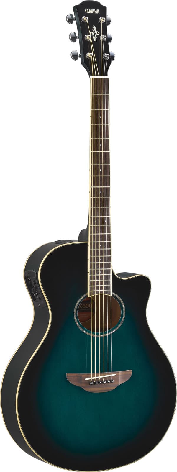 YAMAHA APX600 ORIENTAL BLUE BURST