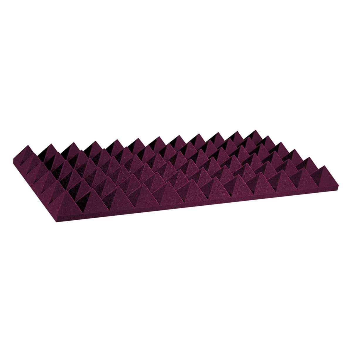 AURALEX STUDIOFOAM PYRAMID BURGUNDY (SET DE 6)