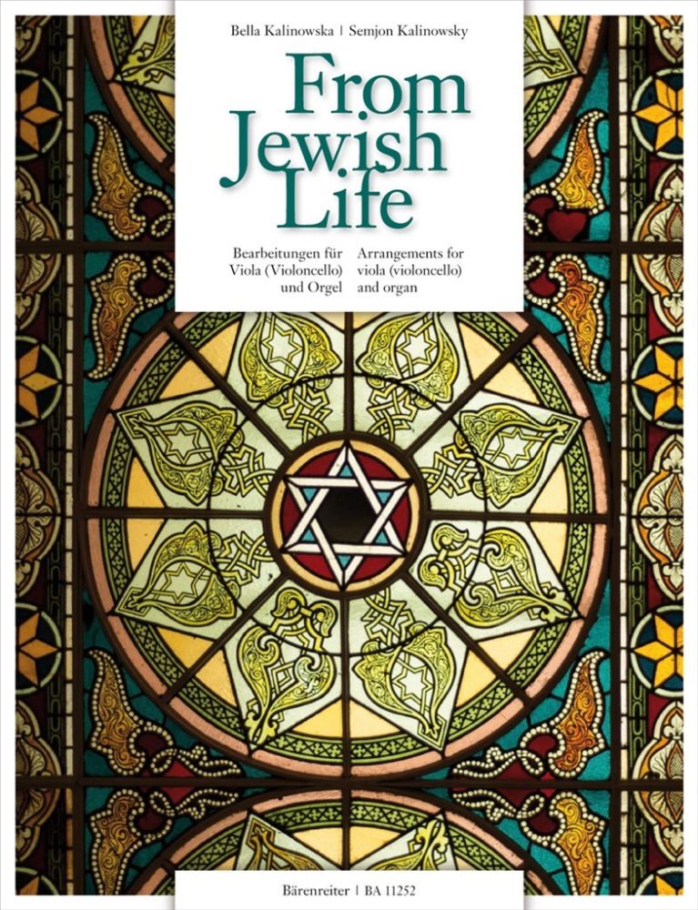 BARENREITER FROM JEWISH LIFE - ALTO & ORGUE