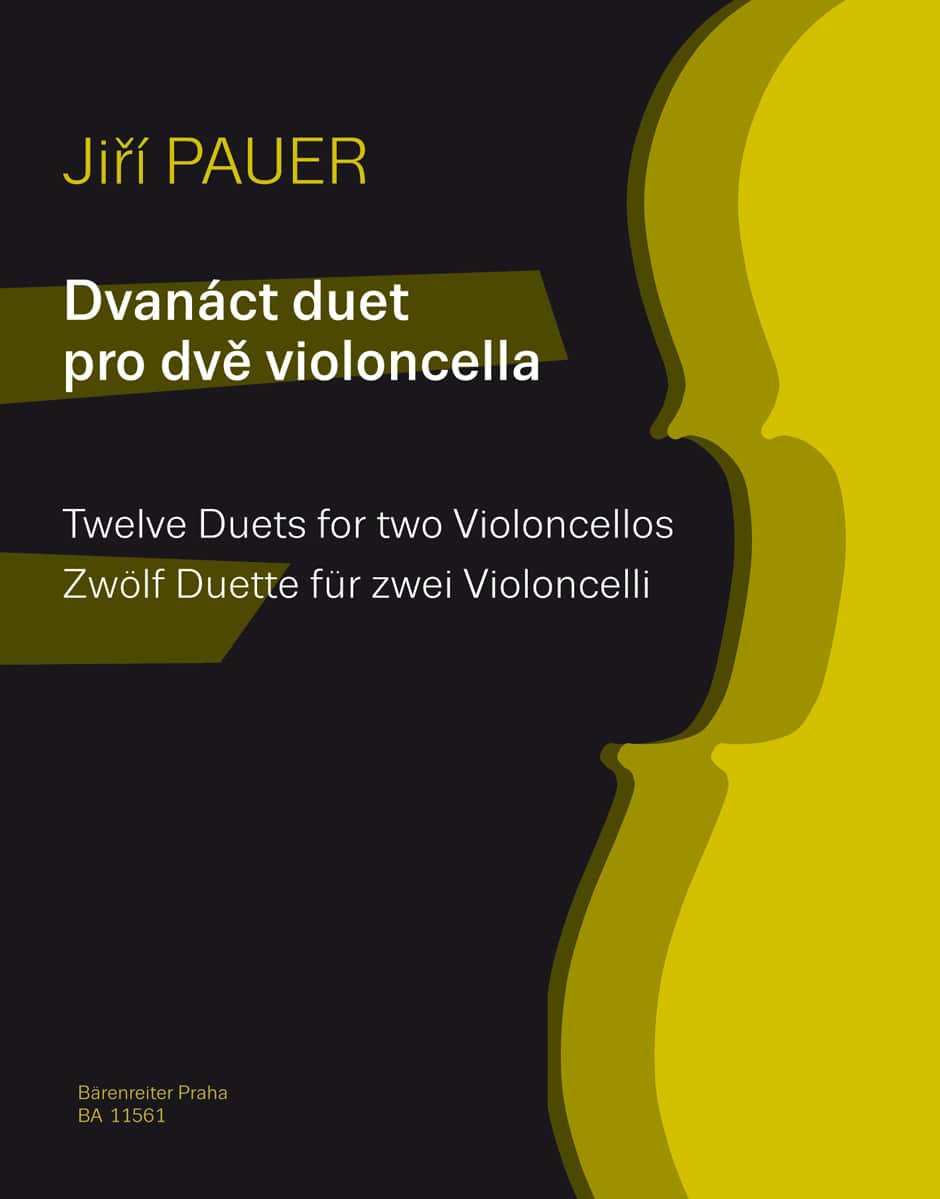 BARENREITER PAUER JIRI - 12 DUOS POUR 2 VIOLONCELLES