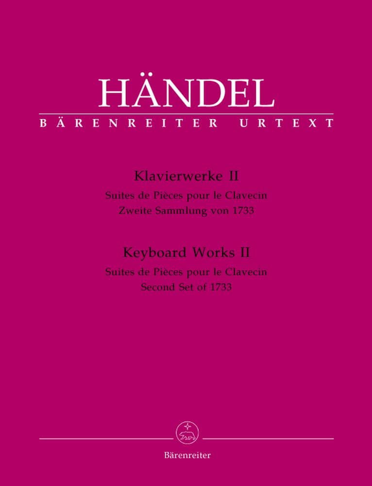 BARENREITER HAENDEL G.F. - KEYBOARD WORKS II, HWV 434-442 - PIANO