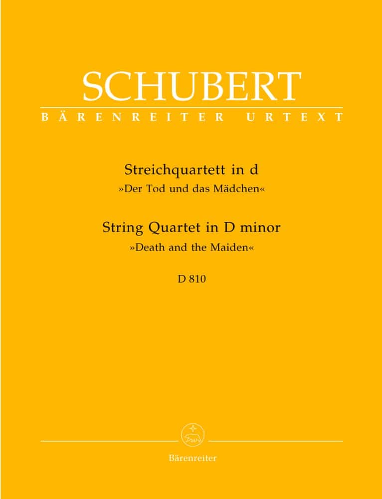 BARENREITER SCHUBERT F. - QUATUOR A CORDES 