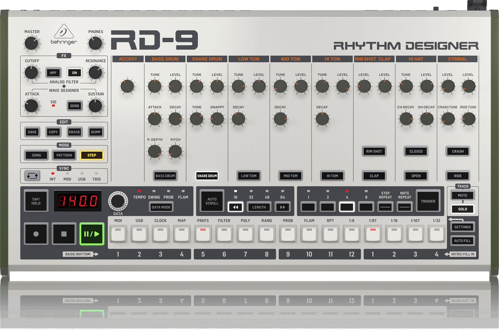 BEHRINGER RD-9 - BOITE RYTHMES