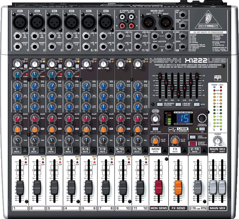 BEHRINGER XENYX X1222USB