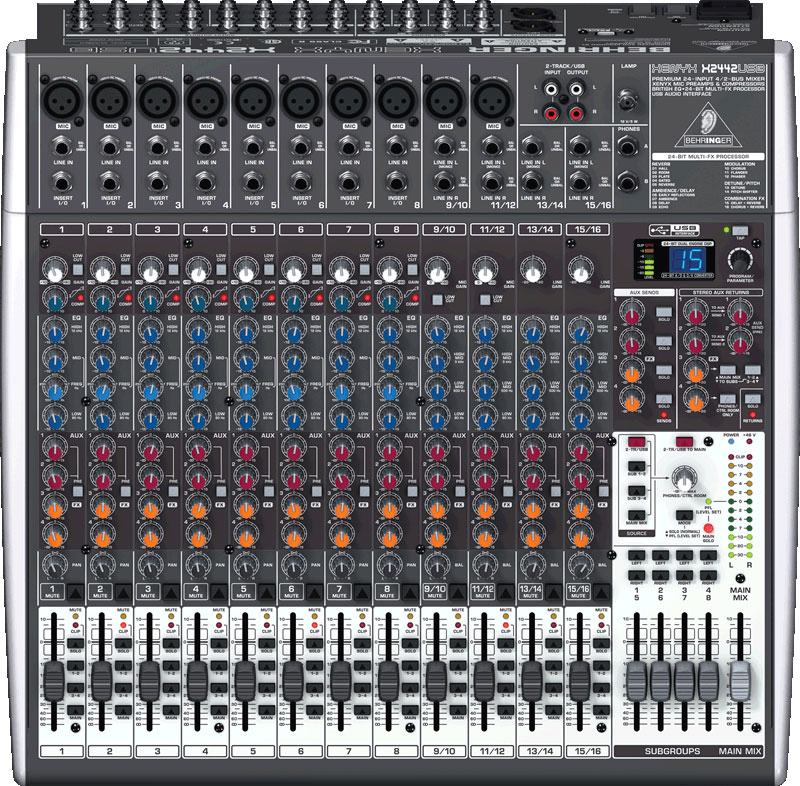 BEHRINGER XENYX X2442USB