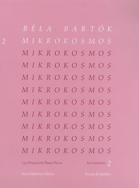 BOOSEY & HAWKES BARTOK BELA - MIKROKOSMOS VOL.2 - PIANO