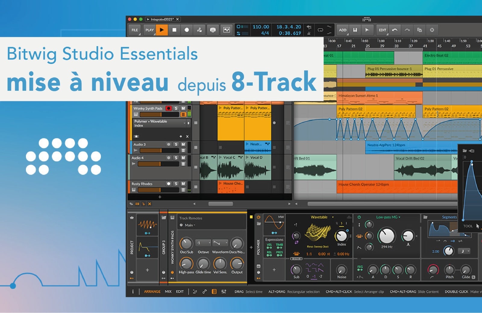 BITWIG STUDIO ESSENTIALS UPGRADE 8-TRACK