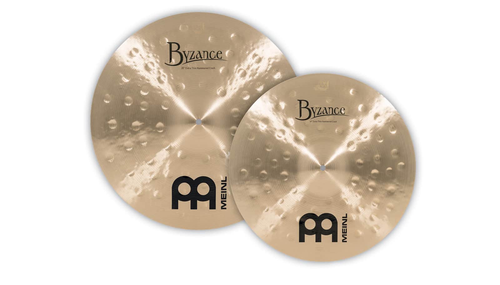 MEINL SET CYMBALES CRASH BYZANCE TRADITIONAL 18/20