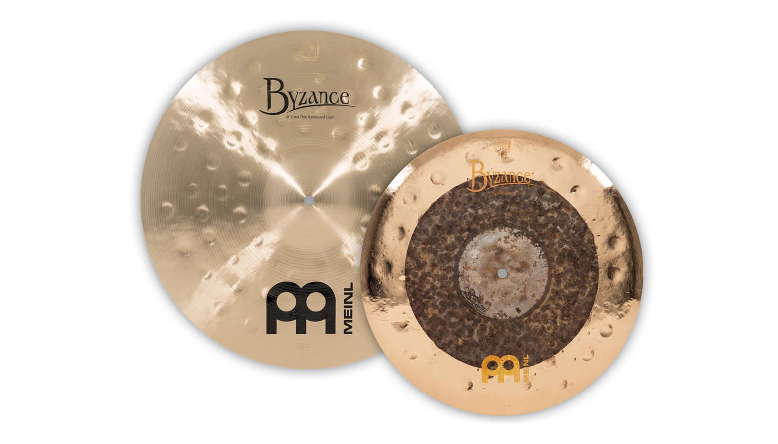 MEINL SET CYMBALES CRASH BYZANCE MIXED 16/18