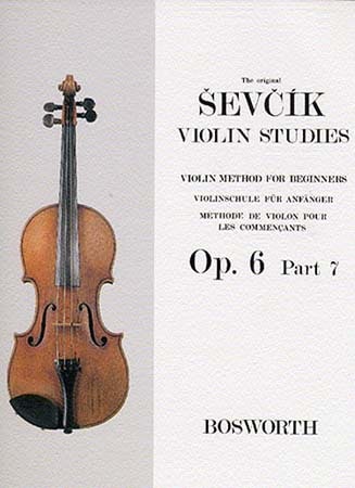 BOSWORTH SEVCIK - VIOLIN STUDIES OP.6 PART.7