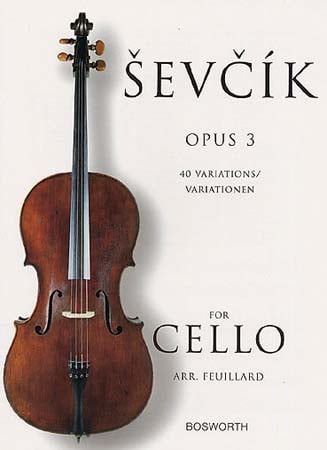 BOSWORTH SEVCIK - ETUDES OP.3. 40 VARIATIONS - VIOLONCELLE