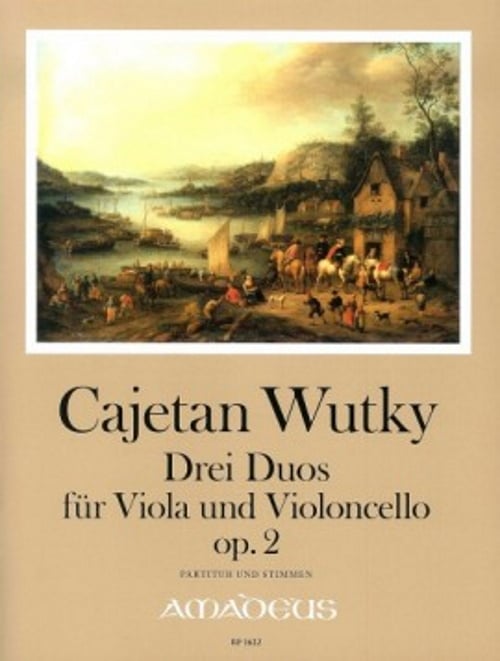 AMADEUS WUTKY CAJETAN - DREI DUOS OP.2 - ALTO & VIOLONCELLE 