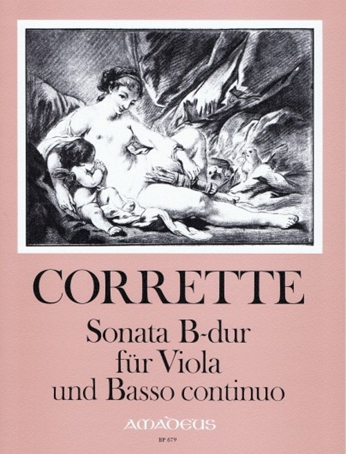 AMADEUS CORRETTE MICHEL - SONATA IN B-DUR - ALTO & BC