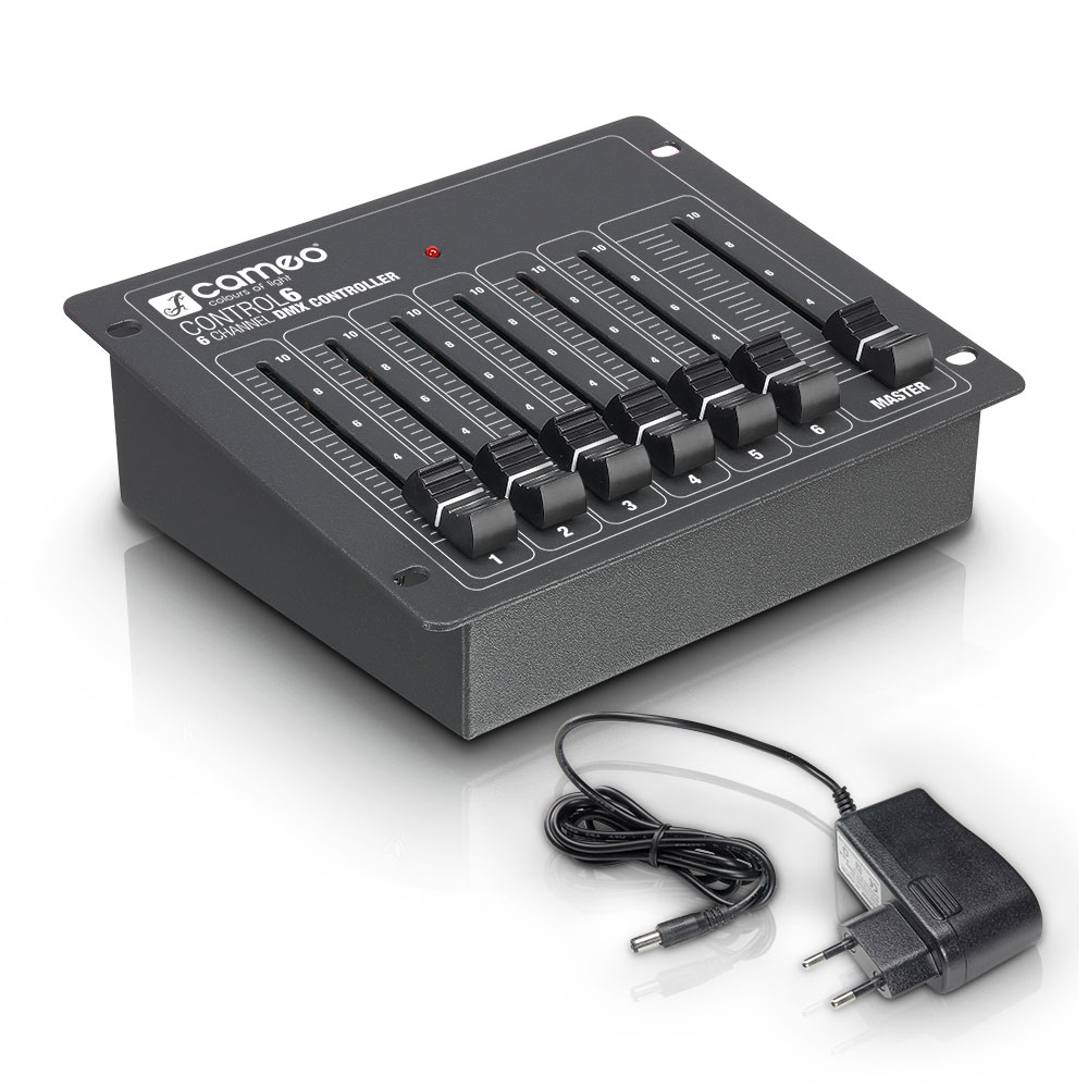 CAMEO CONTROL 6 - CONTROLEUR DMX 6 CANAUX