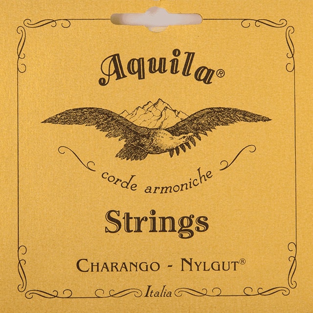 AQUILA NYLGUT JEU CHARANGO 7 CORDES, (SIX CORDE L'UNIT + 1 DOUBLE)