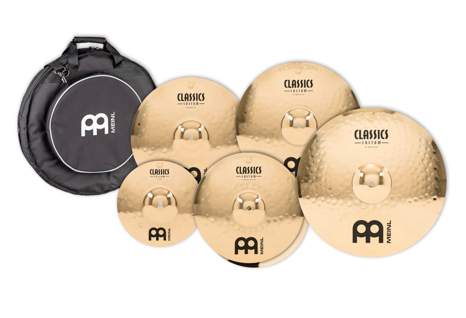 MEINL CC1014161820E - SET CLASSIC CUSTOM 14/16/18/20/10