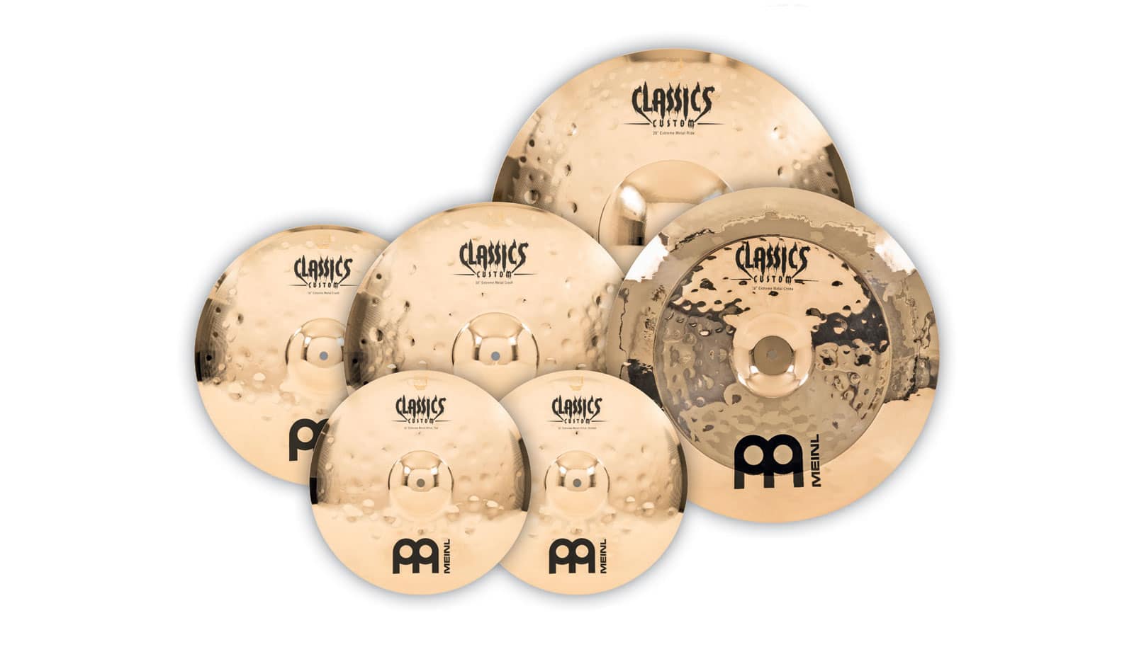 MEINL SET CLASSIC CUSTOM EXTREME 14/16/18/18/20