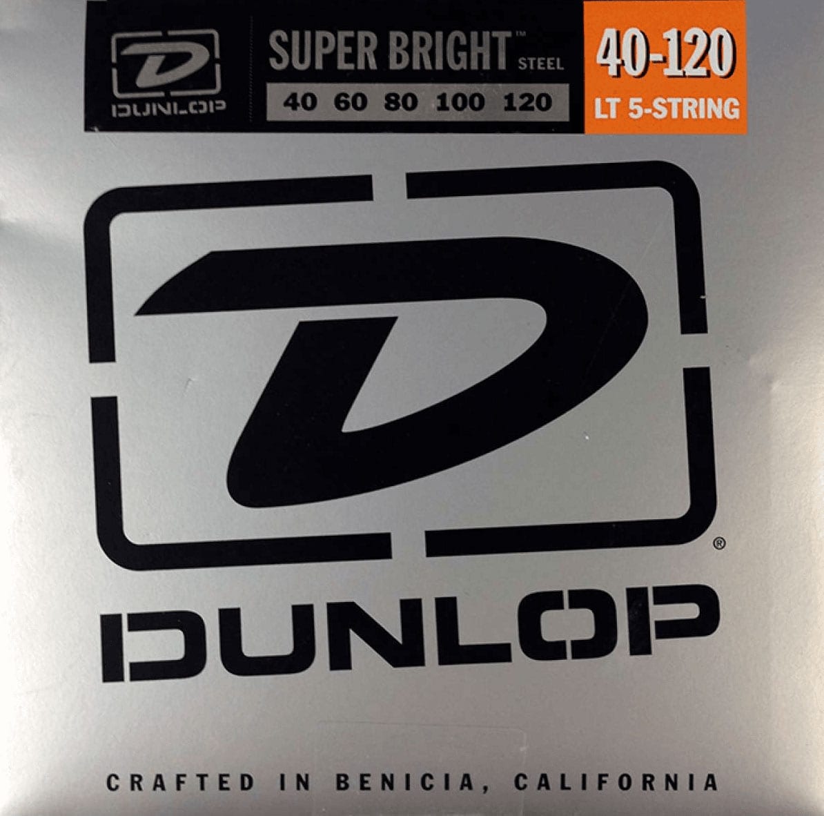 JIM DUNLOP DBSBS40120 STAINLESS STEEL LIGHT 5C 40-120