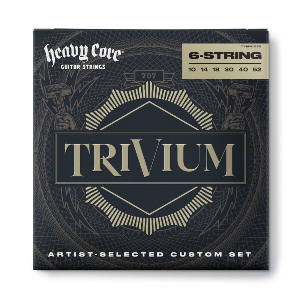 JIM DUNLOP TVMN1052 TRIVIUM HEAVY CORE NICKEL 10-52