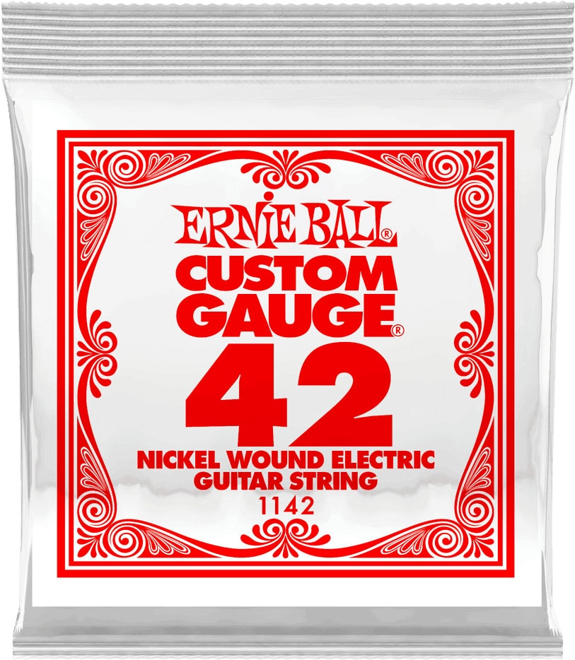 ERNIE BALL SLINKY NICKEL WOUND 42