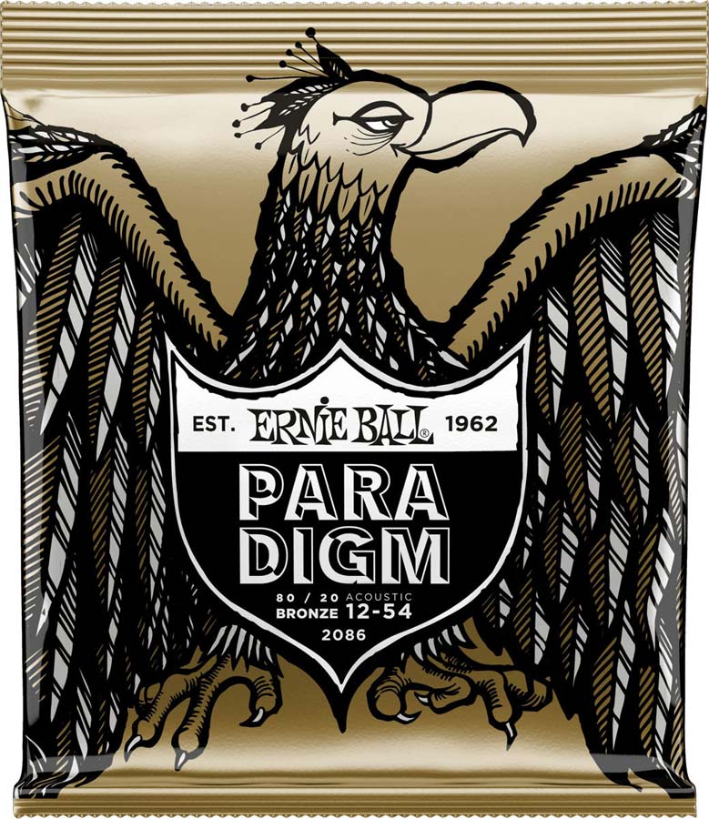 ERNIE BALL 2086 PARADIGM 80/20 BRONZE MEDIUM LIGHT 12-54