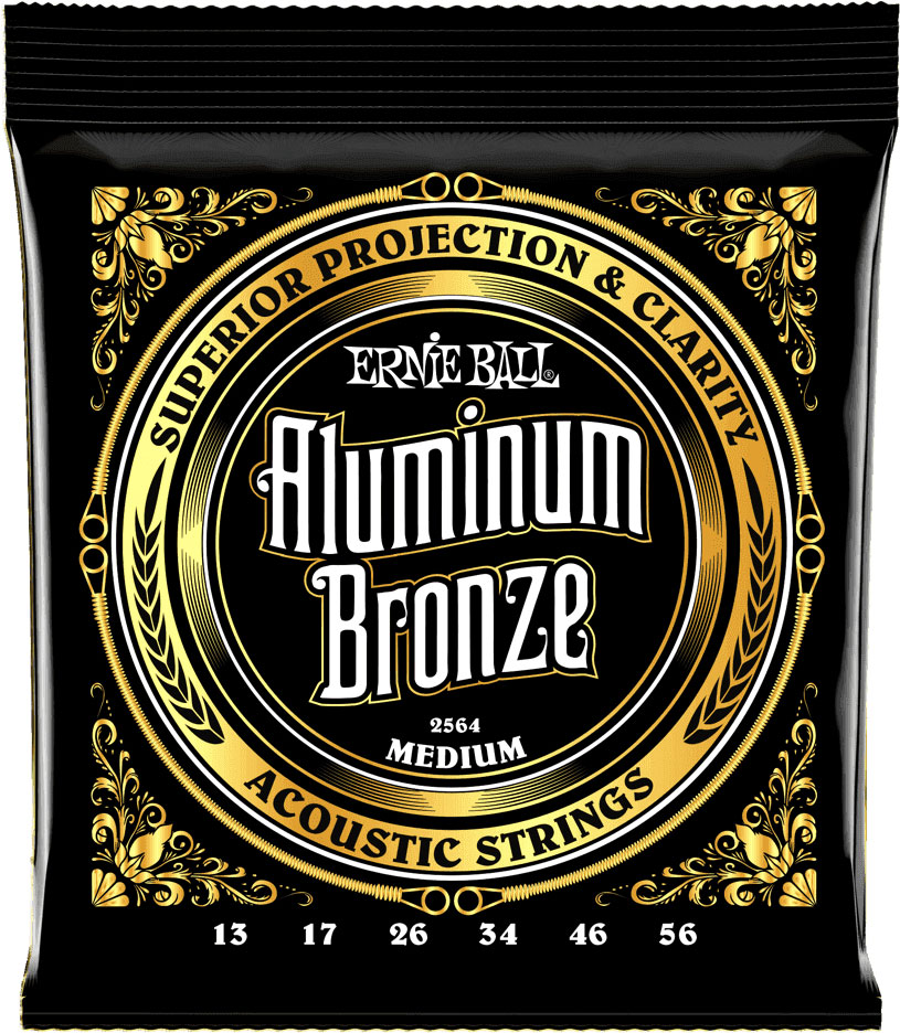 ERNIE BALL 2564 ALUMINUM BRONZE MEDIUM 13-56