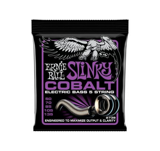 ERNIE BALL 2738 SLINKY COBALT 5C 50-135