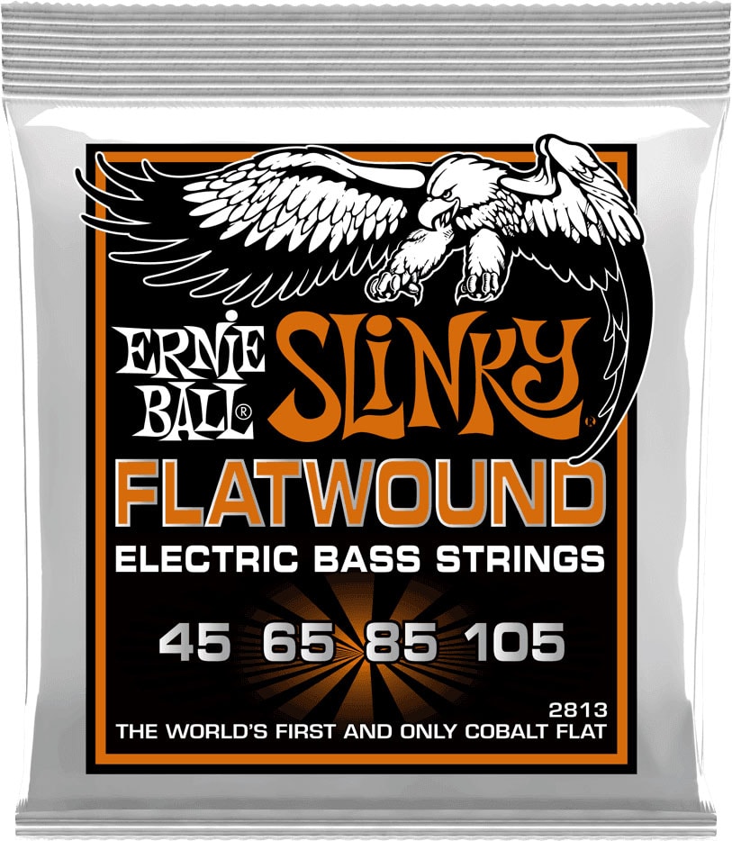 ERNIE BALL 2813 FLATWOUND HYBRID SLINKY 45-105