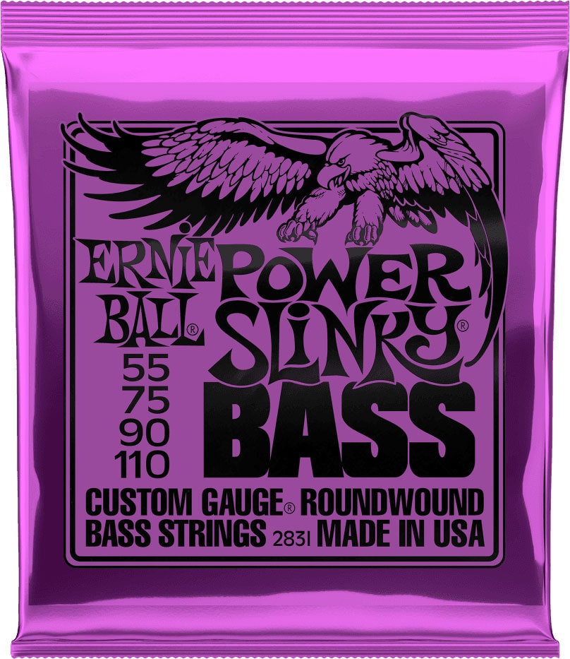 ERNIE BALL 2831 POWER SLINKY BASS 55-110