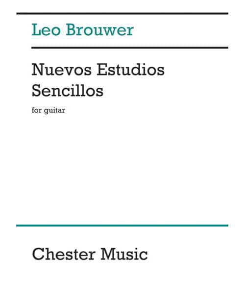 CHESTER PERCUSSION BROUWER L. - NUEVOS eSTUDIOS SENCILLOS - GUITARE