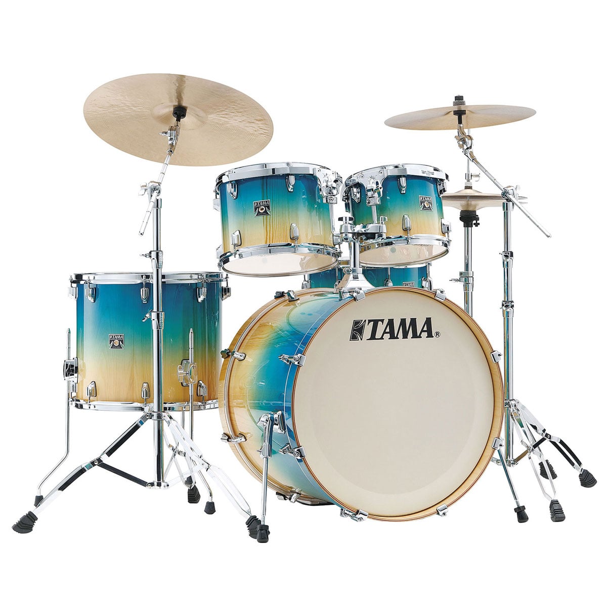 TAMA SUPERSTAR CLASSIC STAGE 22 CARIBBEAN LACEBARK PINE FADE