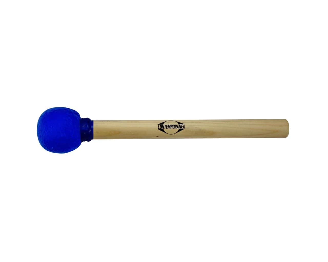 CONTEMPORANEA C-BS02BLUE - MAILLOCHE DE SURDO BOIS BLEUE 30CM 