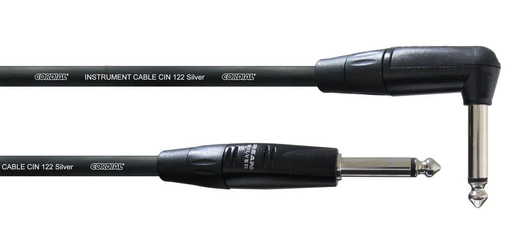 CORDIAL CABLE GUITARE JACK DROIT-COUD 3 M