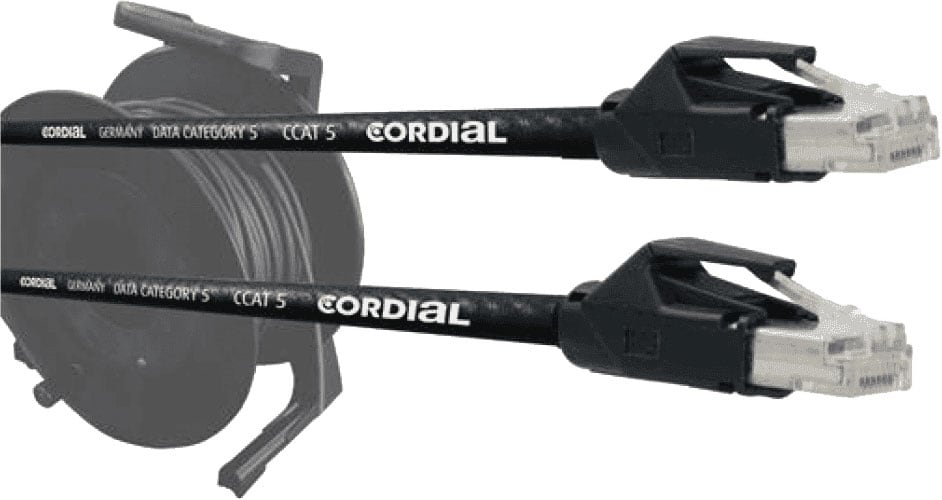 CORDIAL ENROULEUR RSEAU CAT5 RJ45 50 M