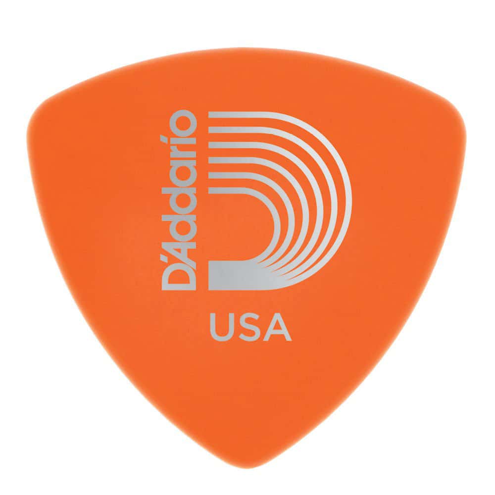 D'ADDARIO AND CO DURALIN GUITAR PICKS LIGHT WIDE SHAPE LA PIECE