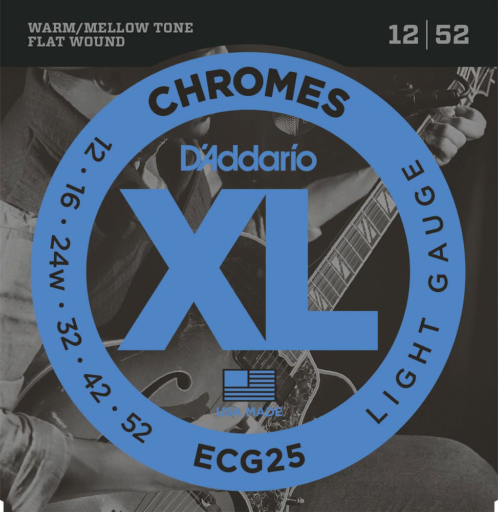 D'ADDARIO AND CO ECG25 CHROMES LIGHT 12-52