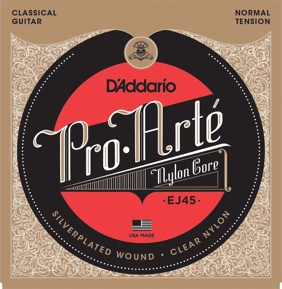 D'ADDARIO AND CO EJ45 PRO-ARTE NYLON TIRANT NORMAL