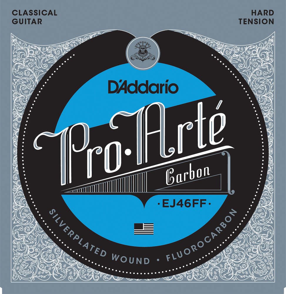 D'ADDARIO AND CO EJ46FF PRO ARTE JEU DE CORDES POUR GUITARE CLASSIQUE TIRANT FORT