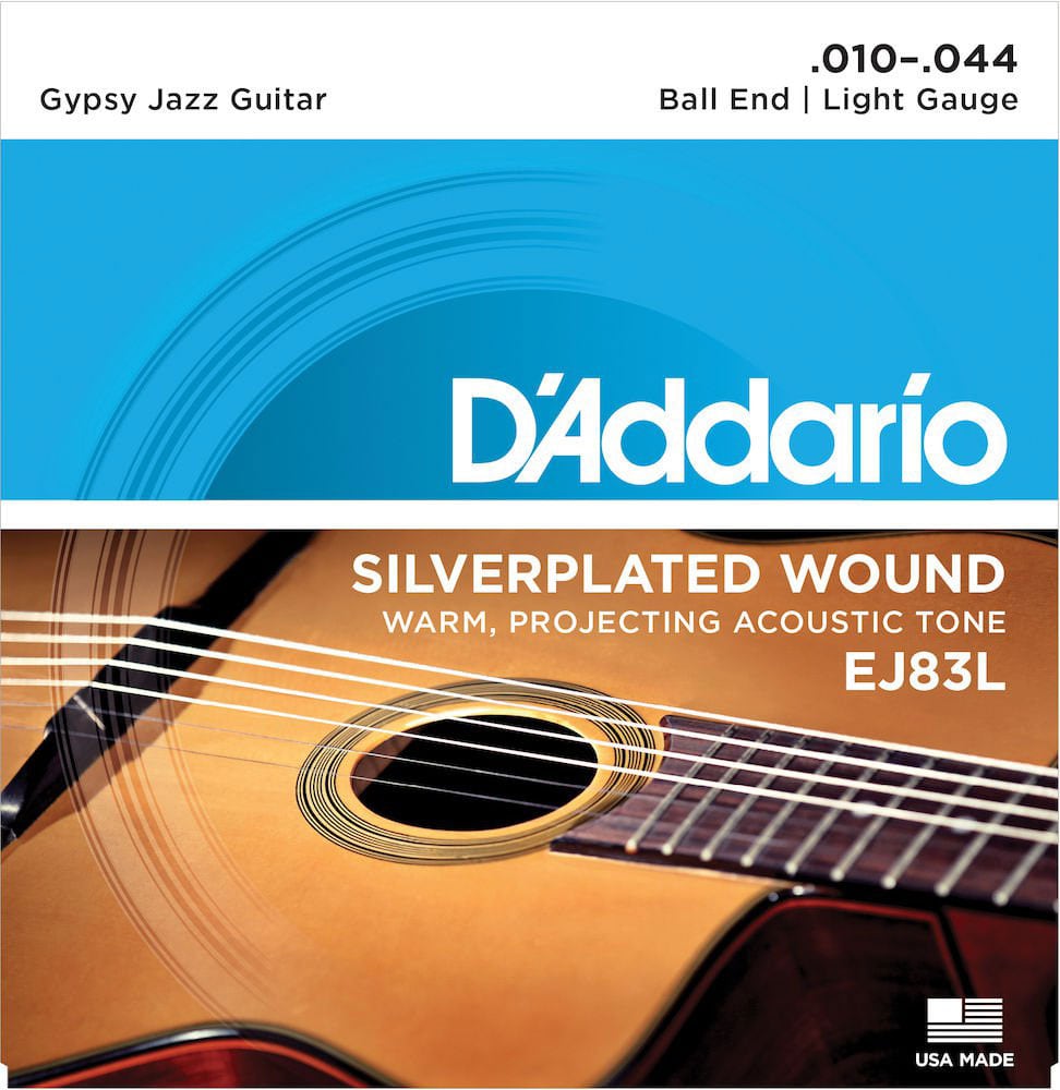 D'Addario EJ32 - Cordes nylon pour guitare folk (acier) 