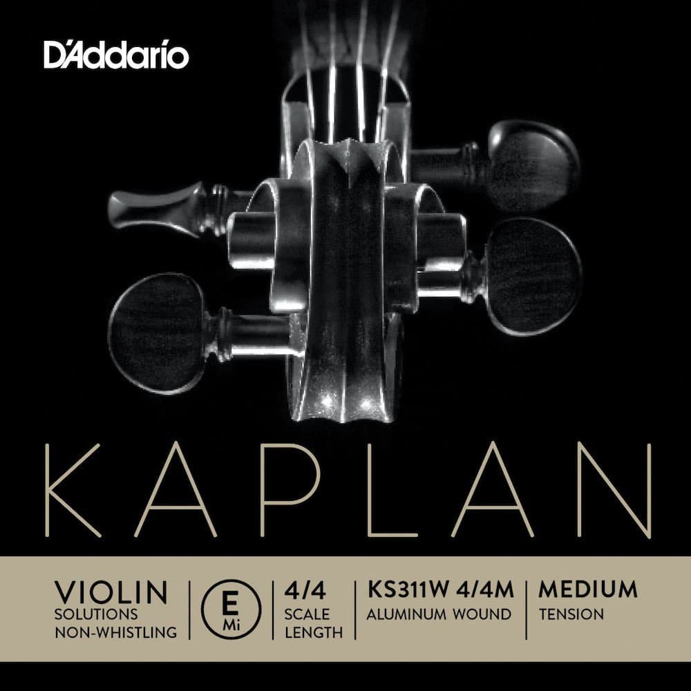 D'ADDARIO AND CO 4/4 KAPLAN VIOLON CORDE DE MI MEDIUM